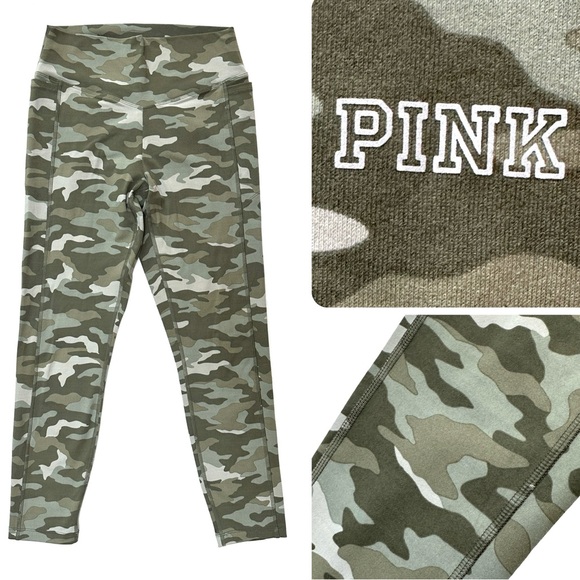 PINK Victoria's Secret Pants - PINK Victoria's Secret Women’s Ultimate Camo Pocket Leggings